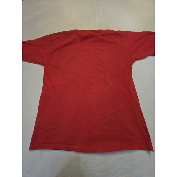 Billabong Men's Size Large Red Vintage Short Sleeve Graphic T-Shirt - Picture 5 of 5
